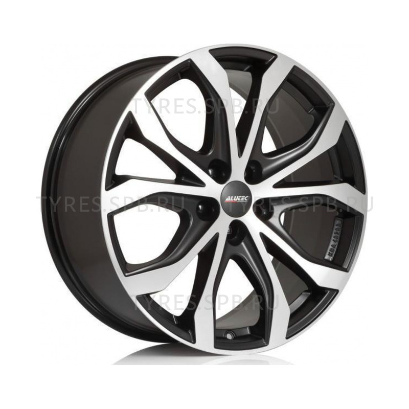 8.5x19 5x112 66.5 ET45 Alutec W10 Racing Black Front Polished