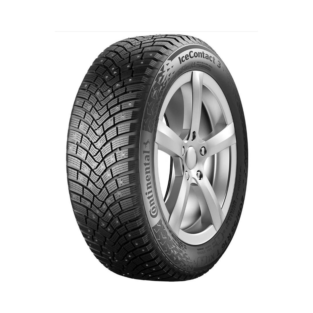 215/50  R19  Continental IceContact 3 ContiSeal TA шип CS FR 93T (2020 г. в.) Вид 0