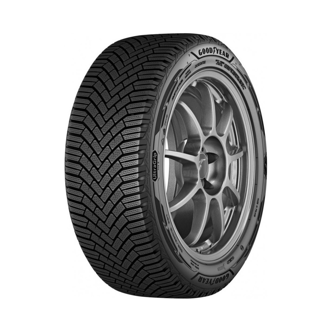 245/45  R18  Goodyear UltraGrip Ice 3 100T Вид 0