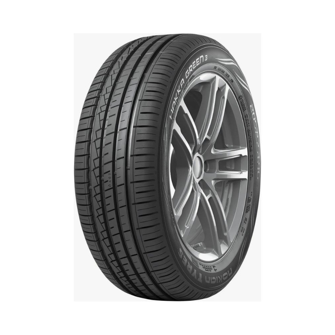 215/55  R17  Nokian Tyres (Ikon Tyres) Hakka Green 3 94V Вид 0