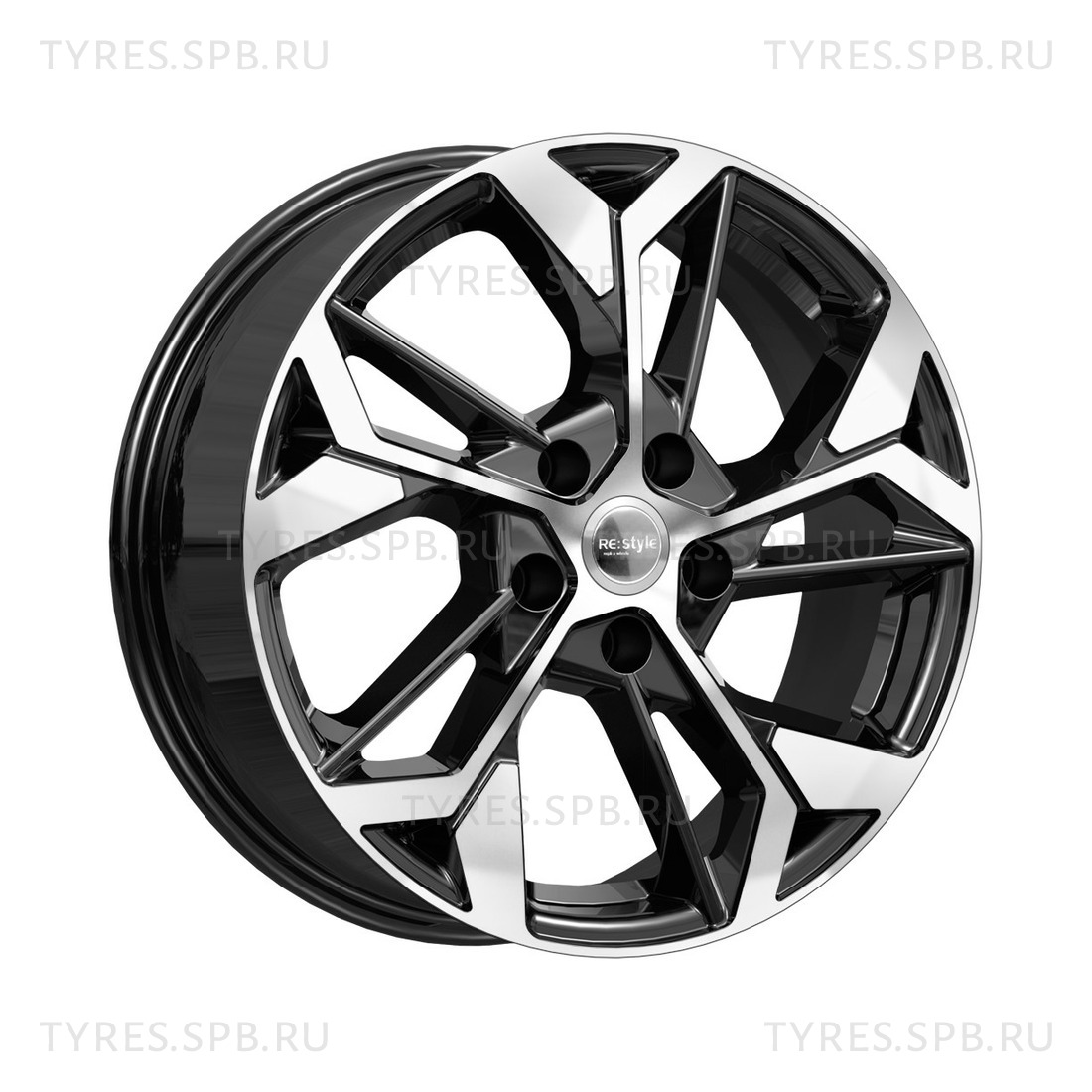 Купить литые диски КС1062 алмаз черный КиК 6.5x17 5x114.3 54.1 ET50 в  Санкт-Петербурге по отличной цене.