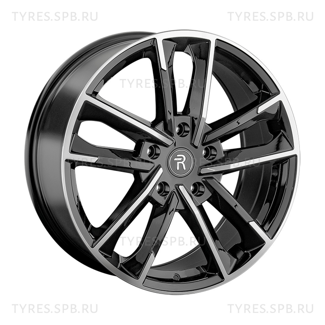 Купить литые диски (LS) VV392 BKF Реплика 8.5x19 5x130 71.6 ET59 в Санкт- Петербурге по отличной цене.