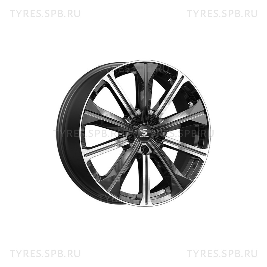 СКАД КР013 Fury black 7x19 5x115 70.2 ET45