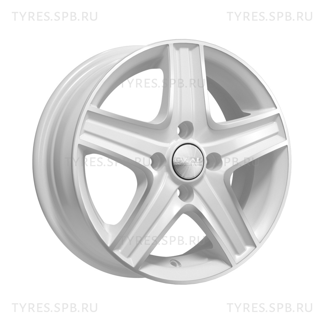 Купить литые диски Магнум алмаз белый СКАД 5.5x14 4x98 58.6 ET38 в  Санкт-Петербурге по отличной цене.