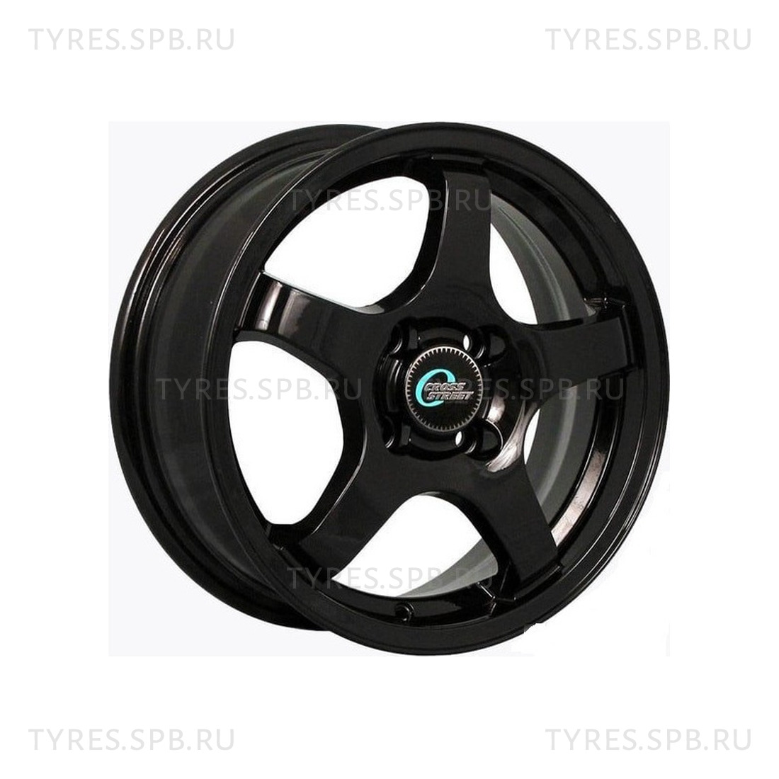 Купить литые диски СR-14 Black CROSS STREET 6.5x16 5x114.3 66.1 ET50 в  Санкт-Петербурге по отличной цене.