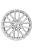 6x15 4x100 54.1 ET46 Khomen Wheels KHW1506 (Rio II) F-Silver Вид 1