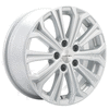 6.5x16 5x108 63.3 ET50 Khomen Wheels KHW1610 (Focus) F-Silver Вид 1